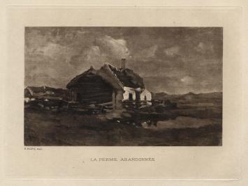 Félicien Rops met een heliogravure uit 1924