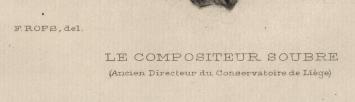 Heliogravure Le Compositeur Soubre Exsteens 1114