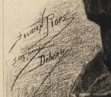 Félicien Rops Heliogravure la messagère du diable exteens 981