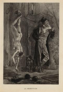 Félicien Rops met een heliogravure uit 1908