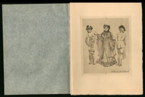 Félicien Rops met een heliogravure