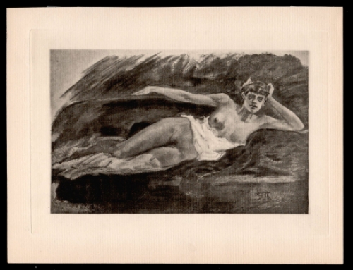 Heliogravure van Félicien Rops