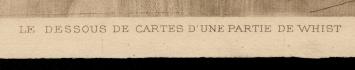 Le dessous de cartes d'une partie de whist Exsteens 1605