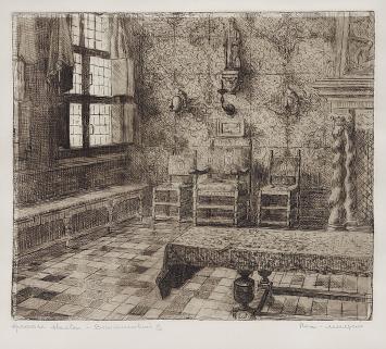 Genummerde ets van R. Malfliet kopen