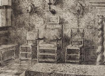 Belgische etser en tekenaar Romain Malfliet