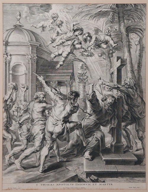 naar een schilderij van Pieter Paul Rubens (1577 - 1640)