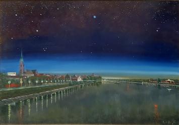 Realistisch kunstwerk van R. De Vos kopen