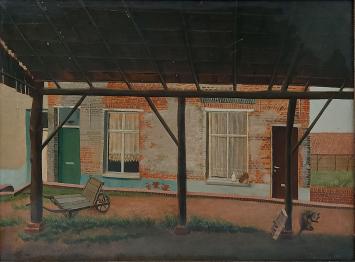 Realistisch kunstwerk van R. De Vos kopen