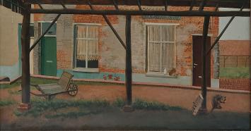 De straat met kar en ratje 1984