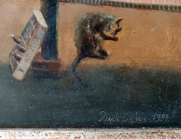 De straat met kar en ratje 1984