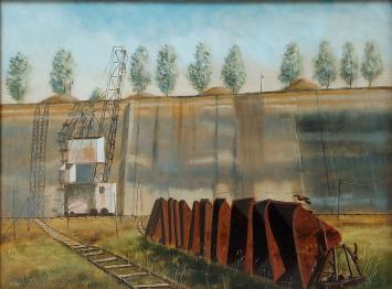 Realistisch kunstwerk van R. De Vos kopen