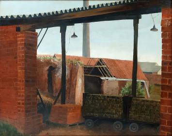 Realistisch kunstwerk van R. De Vos kopen