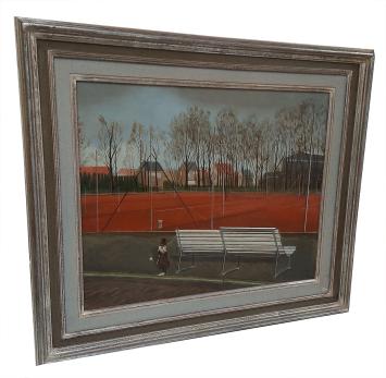 De tennis te Boom 1983