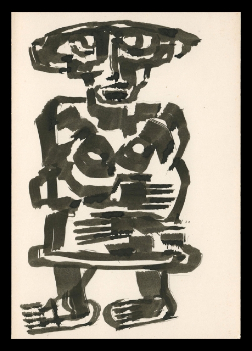 Afrikaanse dame van Rudi Pillen kopen