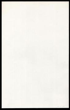 Gestileerde Wasco tekening vrouw aan tafel 1988