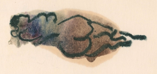 Kunstwerkje op papier van Rudi Pillen kopen