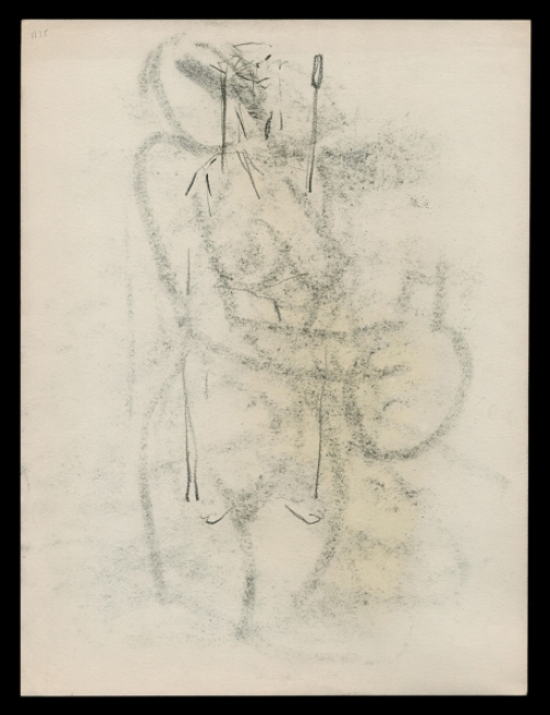 Kunstwerkje op papier van Rudi Pillen kopen