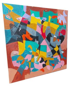 Belgische kunstenaar Kauveh Rusta