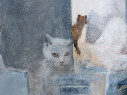 Schilderij van Scarlet Nikolska