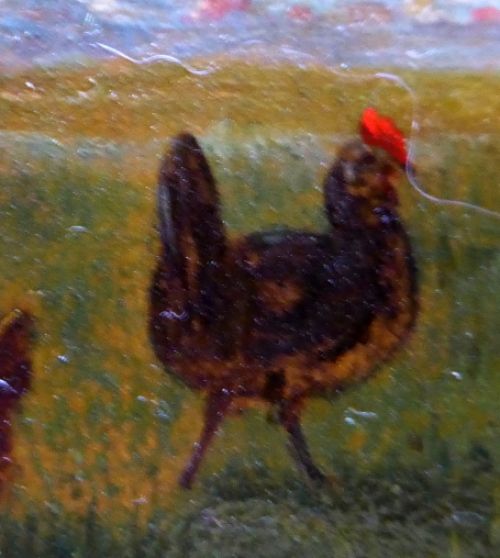 Schaap met kipjes