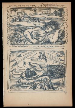 Tekening van Frans Masereel kopen