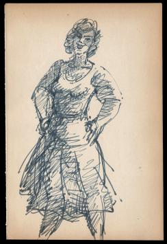 Tekening van Frans Masereel kopen