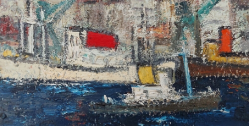 Origineel schilderij van Hubert De Vries kopen