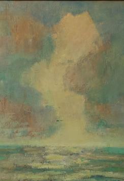 De Belgische kunstschilder Léon Smets