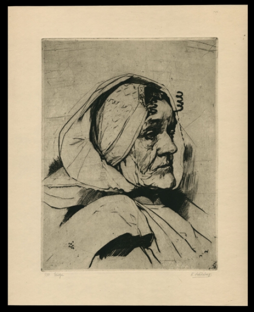 Grote ets van Rodolphe Schönberg kopen