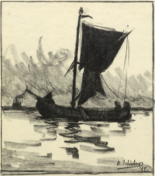 Litho expositie van R. Schönberg kopen