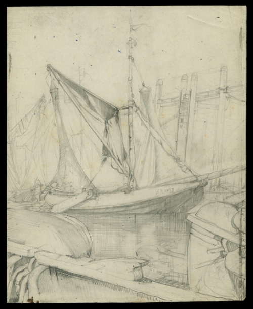 Tekening van Rodolphe Schönberg kopen