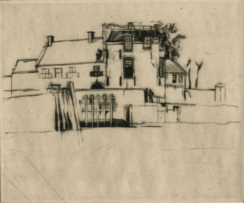 Ets van R. Schönberg kopen, 1ste staat