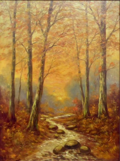 Belgische kunstschilder Paul Schouten