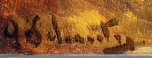 Schilderij van de Belgische kunstenaar Paul Schouten