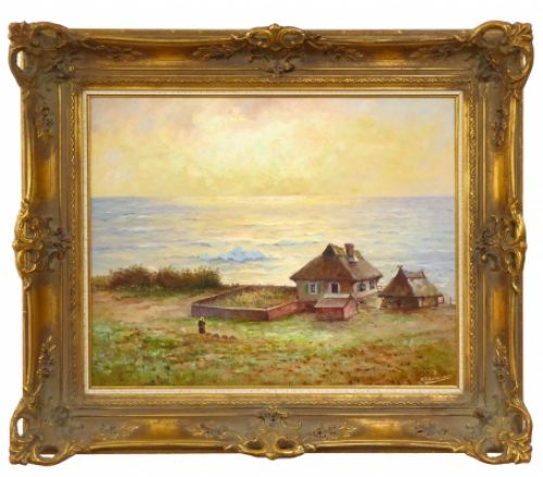 Fischer Hüte an der Ostsee