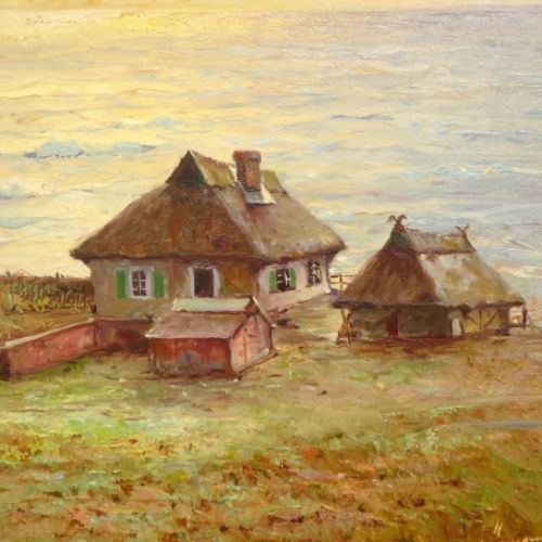 Fischer Hüte an der Ostsee