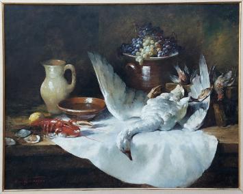 Stilleven van de Belgische kunstenaar  Simon van Gelderen