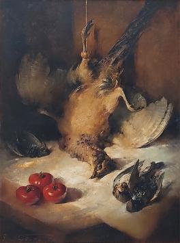 Schilderij van de Belgische kunstenaar Simon van Gelderen