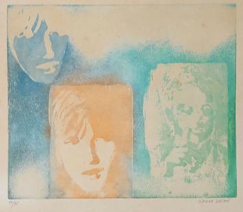 Grafische kunstwerken kopen van de Belgische kunstenares Simone Decré