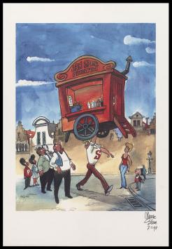 Gesigneerde poster van Marc Sleen kopen