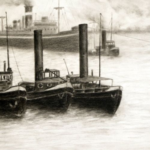 Drawing from Emile Geudens