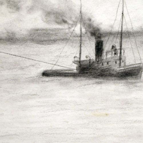 Originele tekening van Emile Geudens