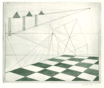 Grafisch kunstwerk aankopen van L. Smets