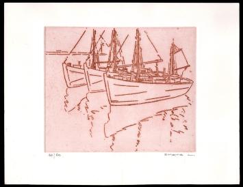 Etsen van de Belgische kunstenaar Léon Smets kopen