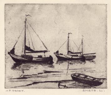 Grafisch kunstwerk L. Smets aankopen