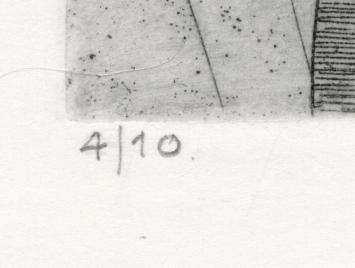 Strakke ets met drie bootboegen 4/10