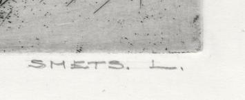 Strakke ets met drie bootboegen 4/10