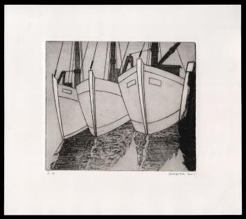 Ets van de Belgische kunstenaar Léon Smets kopen