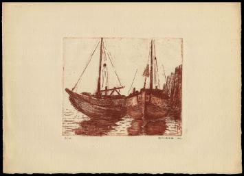 Gravure van de Belgische kunstenaar Léon Smets kopen