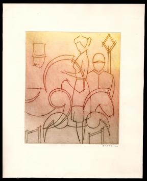 Ets, paardensport van de Mechelse etser Léon Smets